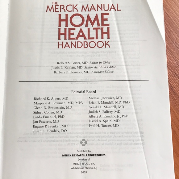 Merck Manual health book - Picture 2 of 14